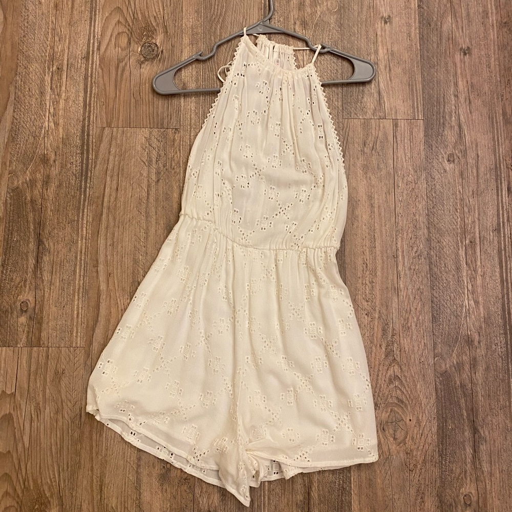 White Romper